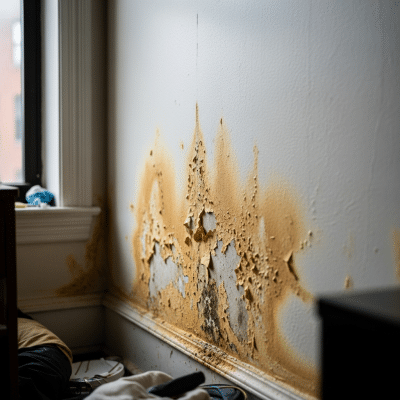 Read more about the article Water Stains, Bubbling Paint, and Hidden Water Damage: Why Immediate Professional Intervention is Critical