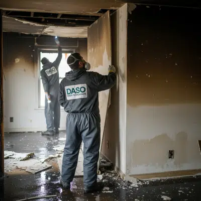 Read more about the article Fire Damage Isn’t Just Fire: Smoke, Soot, and Water Damage
