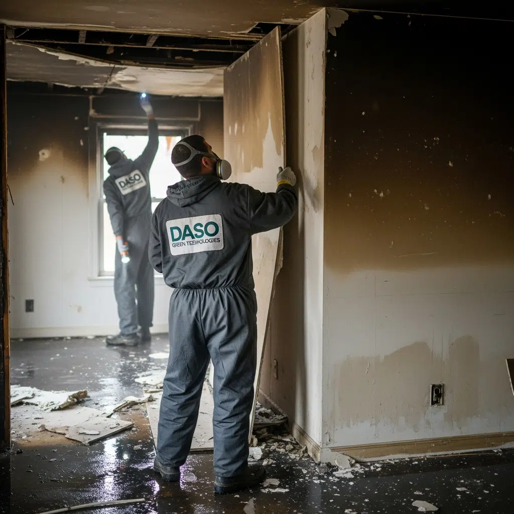 Read more about the article Fire Damage Isn’t Just Fire: Smoke, Soot, and Water Damage