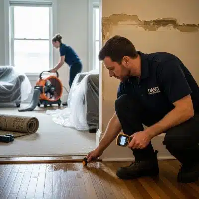 Read more about the article Why Professional Dehumidification is Better Than Running a Box Fan for Water Damage