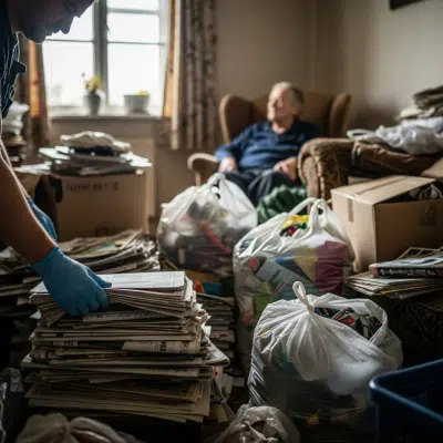 Read more about the article Hoarding Cleanup for Elderly Homeowners: Restoring Safety and Dignity