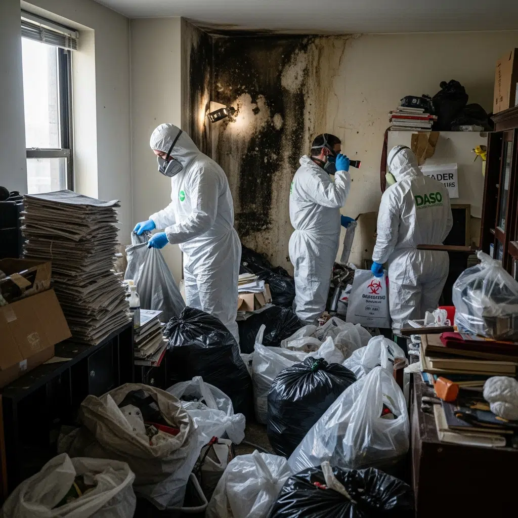 Read more about the article Why Hoarding Cleanup Often Involves Mold and Biohazards