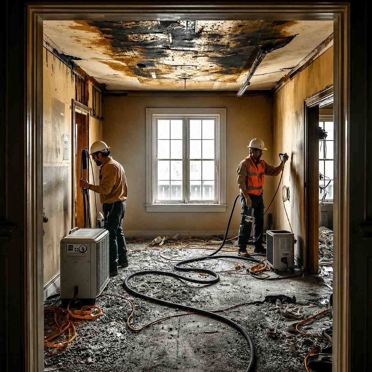Emergency Fire Damage Repair Services