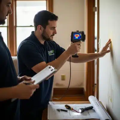 Read more about the article Unmasking Hidden Threats: How DASO Green Technologies Uses Thermal Imaging for Energy Leaks and Moisture Detection