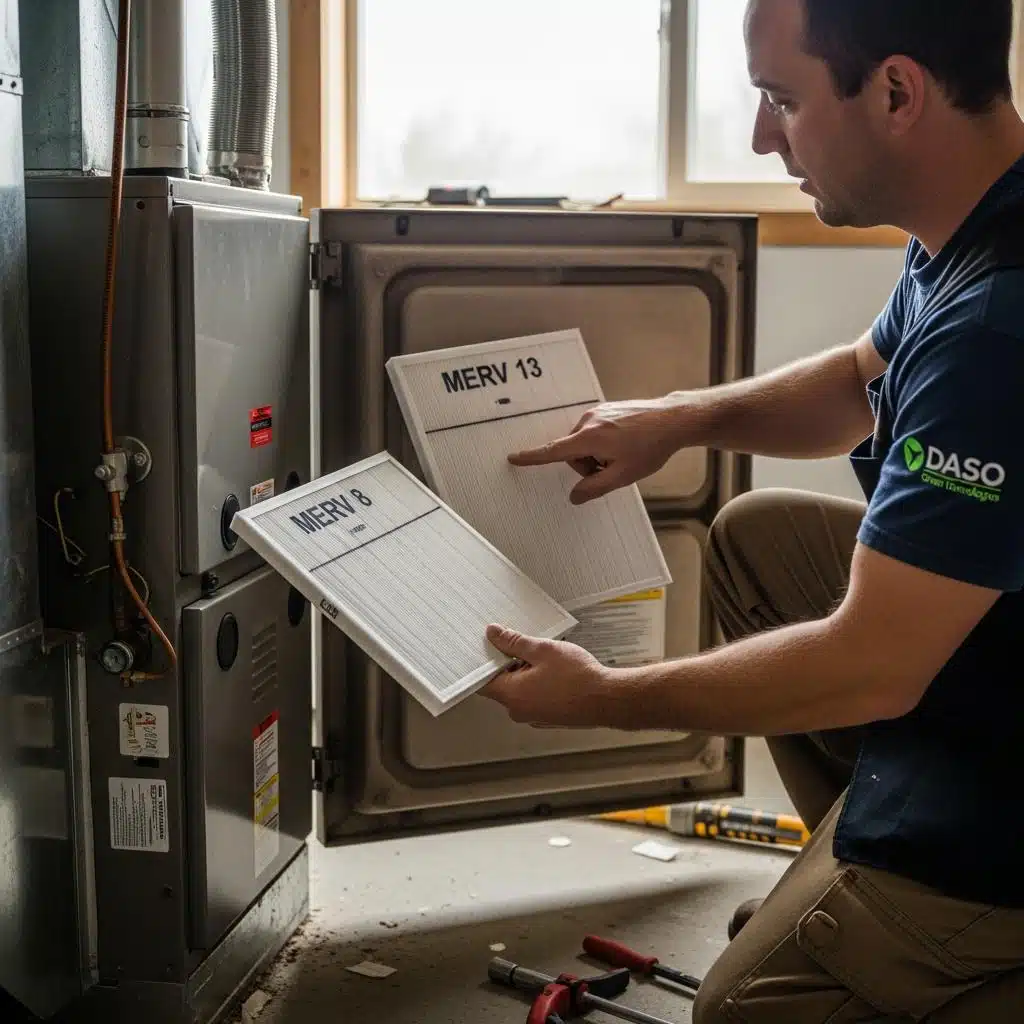 Read more about the article MERV 8 vs. MERV 13 Filters: What You Need to Know for Optimal Indoor Air Quality