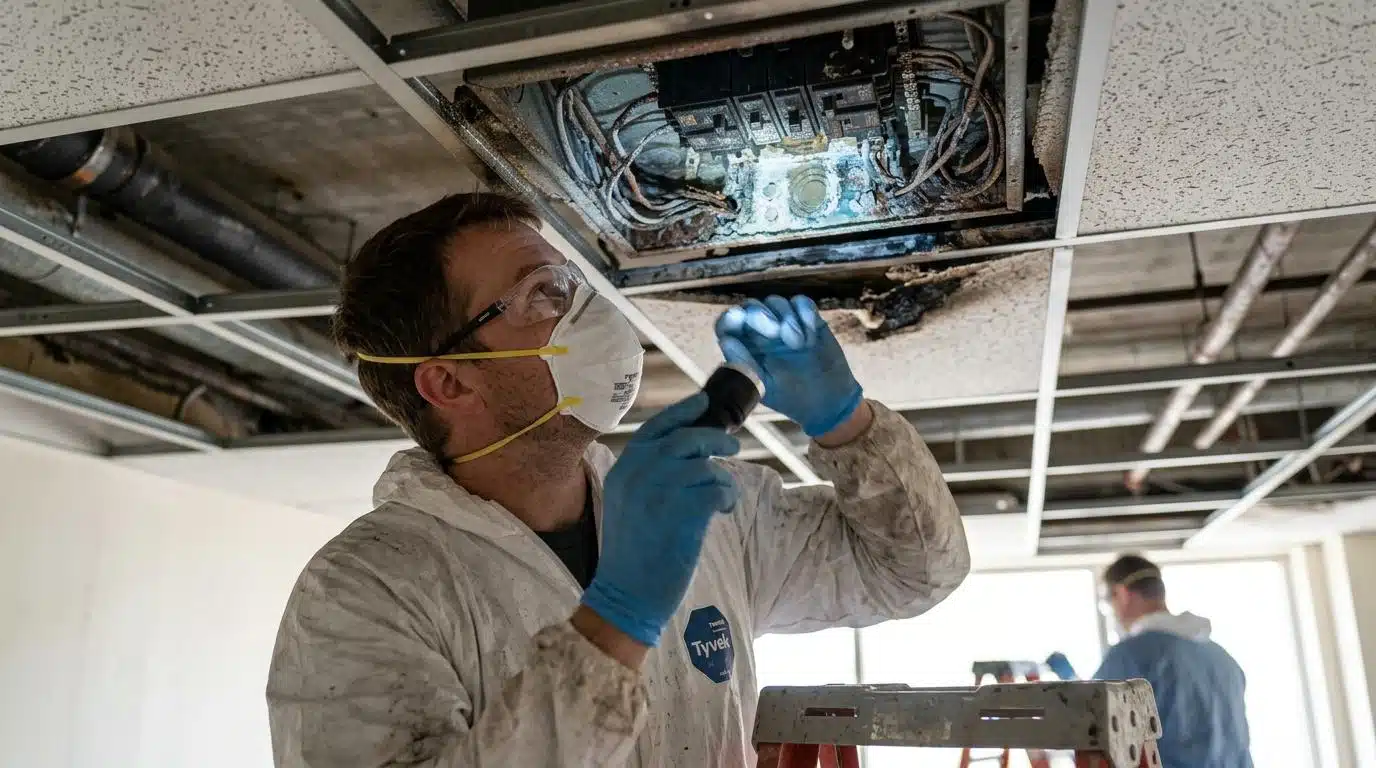 Read more about the article The Silent Scorch: How Even a Small Fire Can Corrode Your Home’s Systems Long After the Flames Are Out