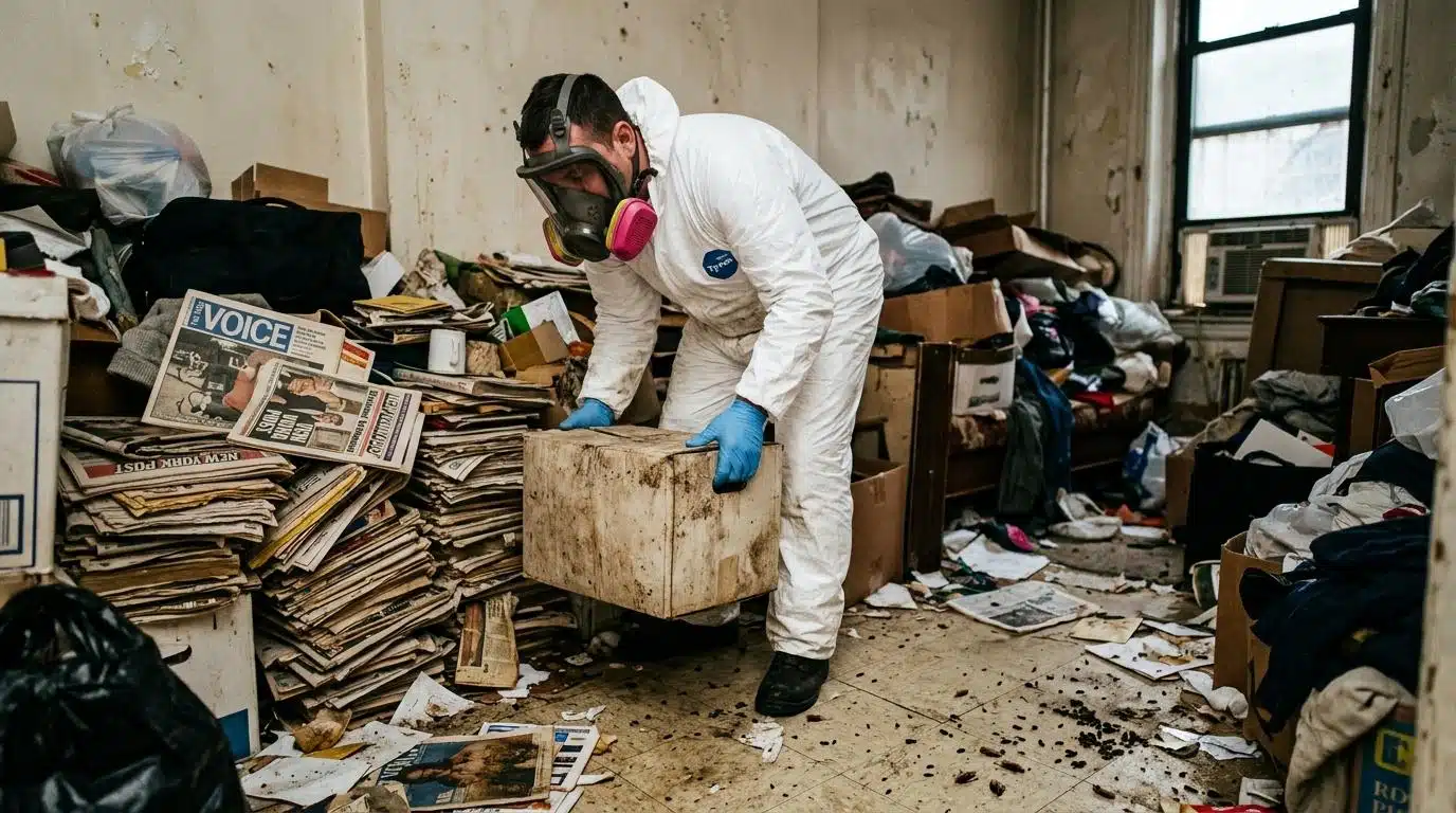 Read more about the article Beyond the Pile: How Hoarding Transforms NYC Apartments into Pest Havens