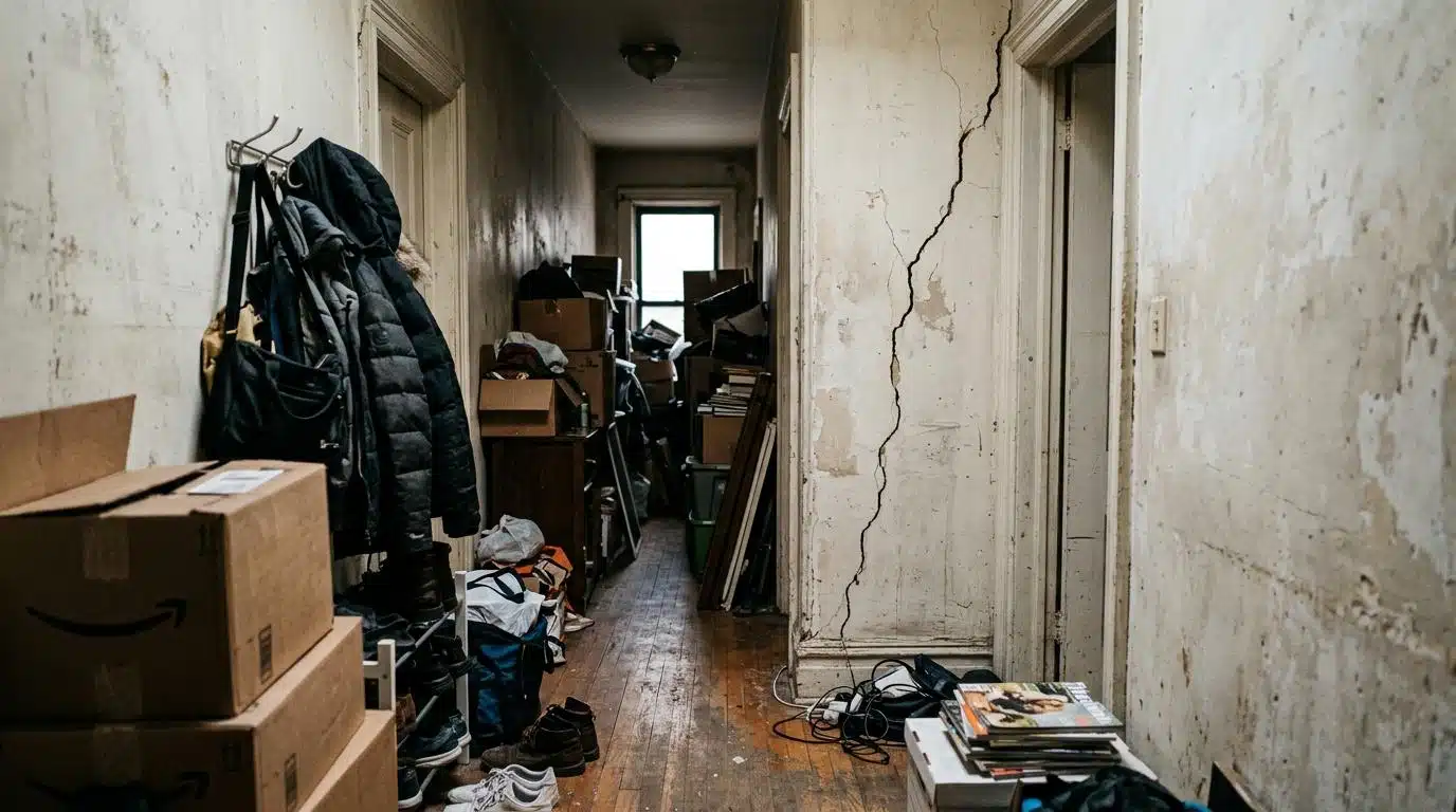 Read more about the article Beyond the Surface: The Hidden Structural Strain Hoarding Puts on NYC Brownstones and Co-ops