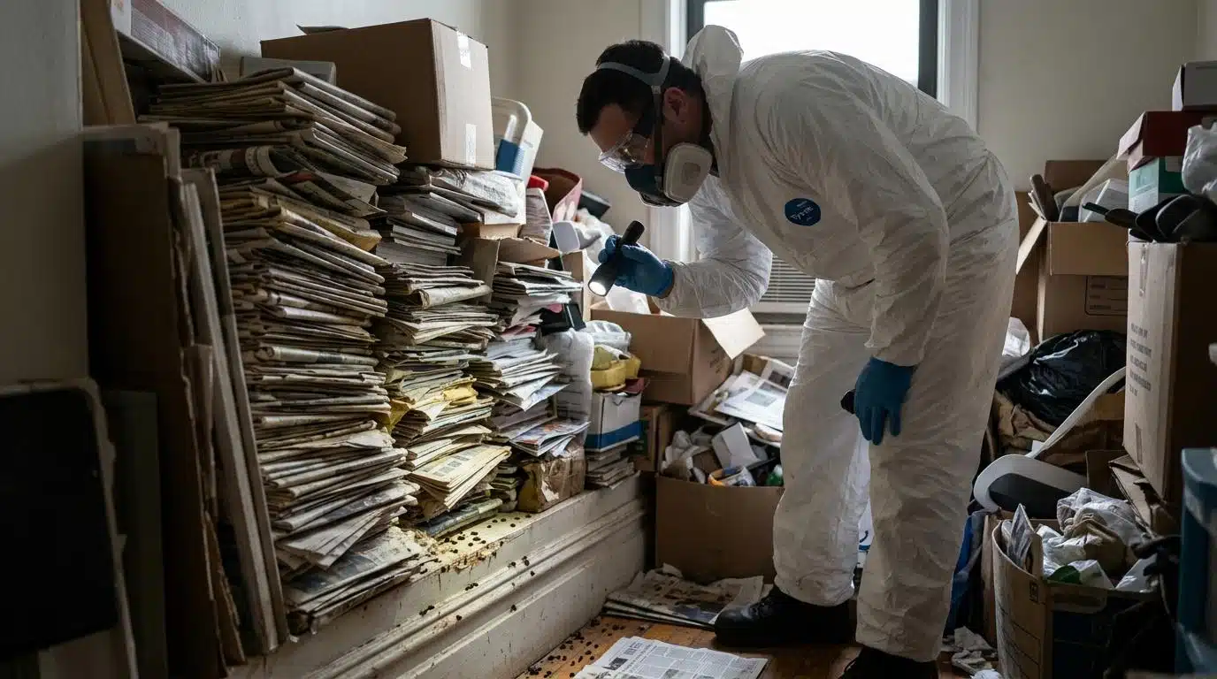 Read more about the article Uninvited Guests: The Shocking Pest Infestations Hidden Within Hoarded NYC Apartments