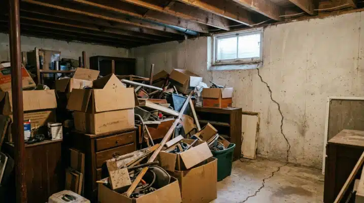 Read more about the article The Crushing Weight of Accumulation: How Hoarding Silently Damages Your Home’s Foundation and Frame