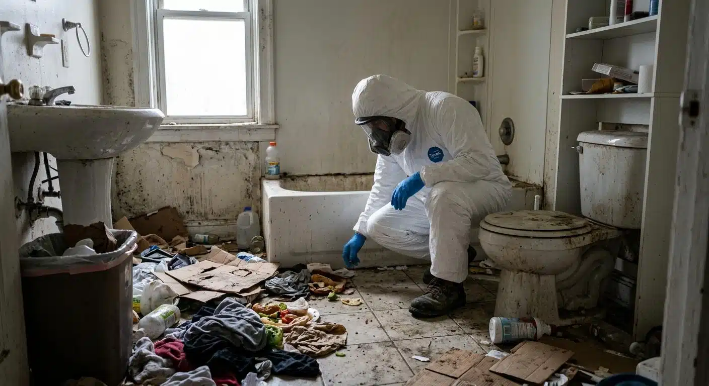 Read more about the article Beyond the Broom: Why Landlords Need Biohazard Experts After NYC & Long Island Evictions